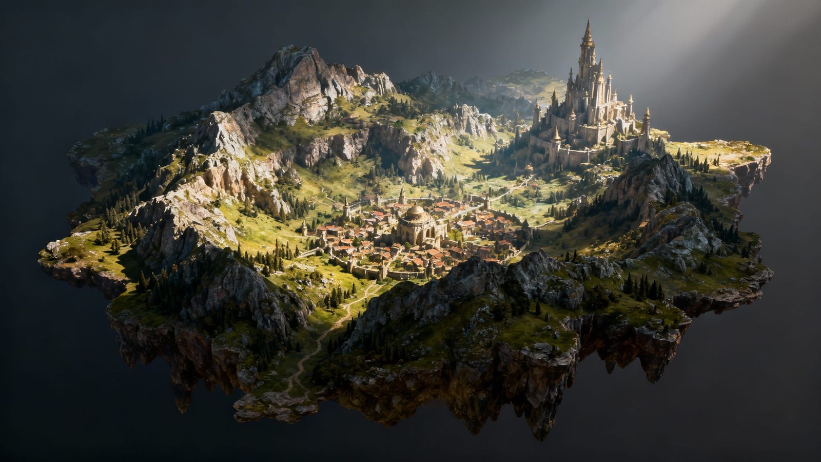 Fantasy Landscape: Hyperrealistic & Cinematic Award-Winning ...