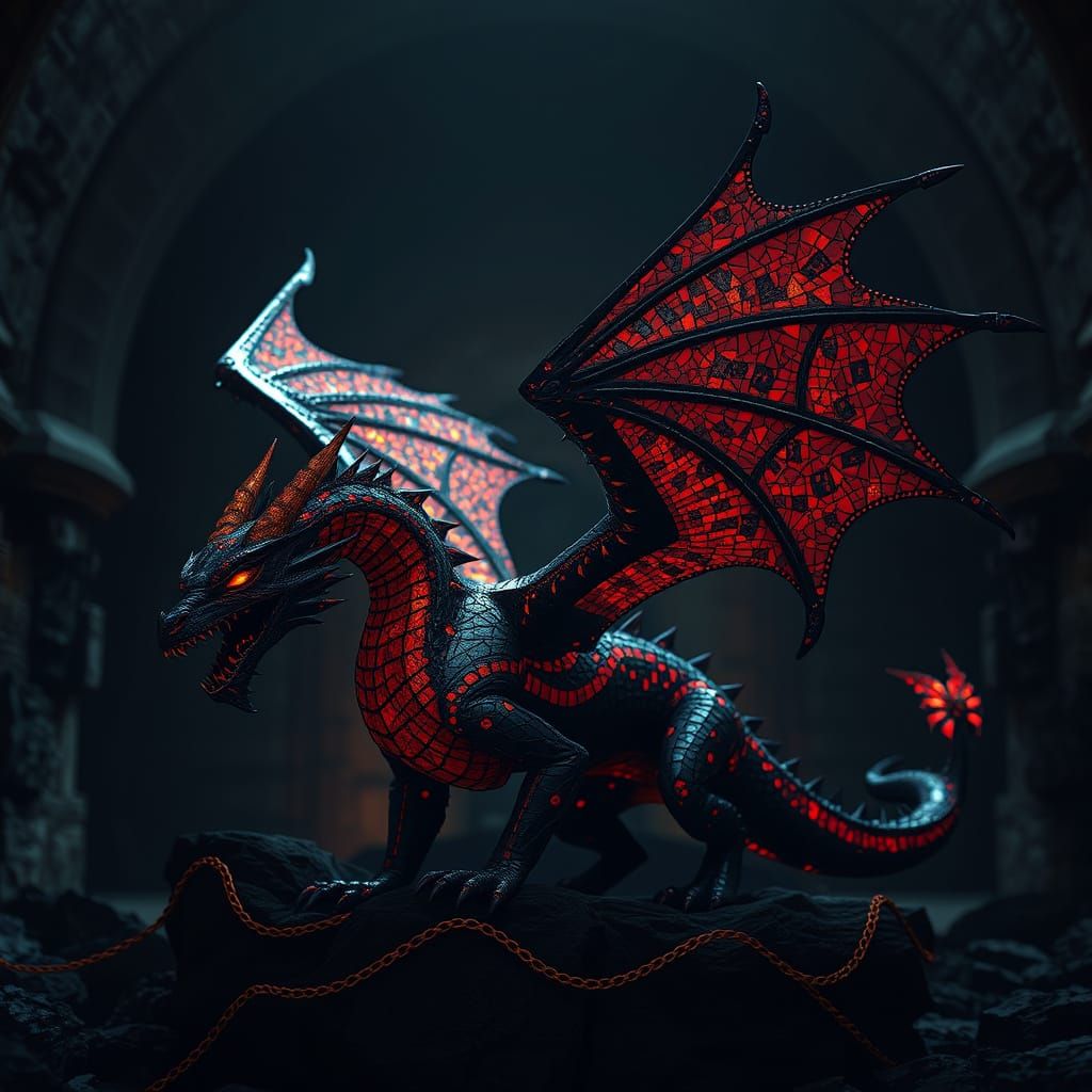 Mosaic Dragon