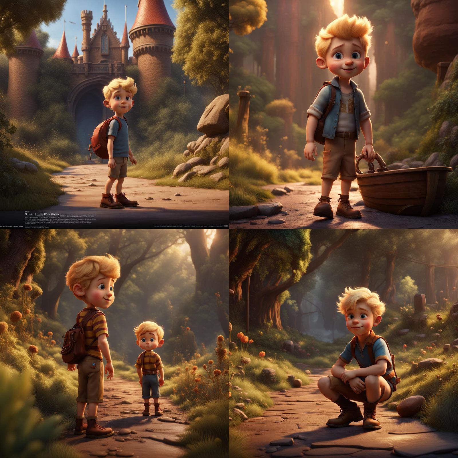 Archie in a Disney Pixar Movie Scene