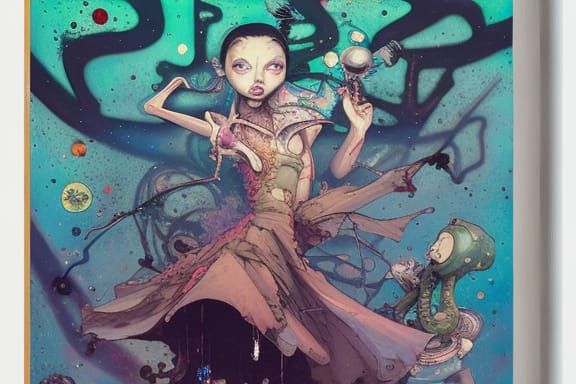 Hip-hop Nutcracker Portrait in Shattered Glass Style