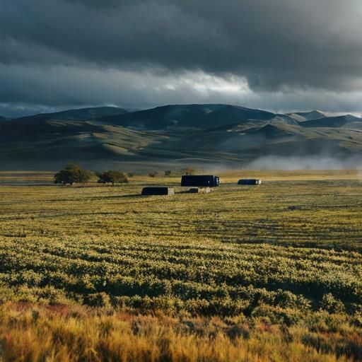 AI Generated Photojournalism Image