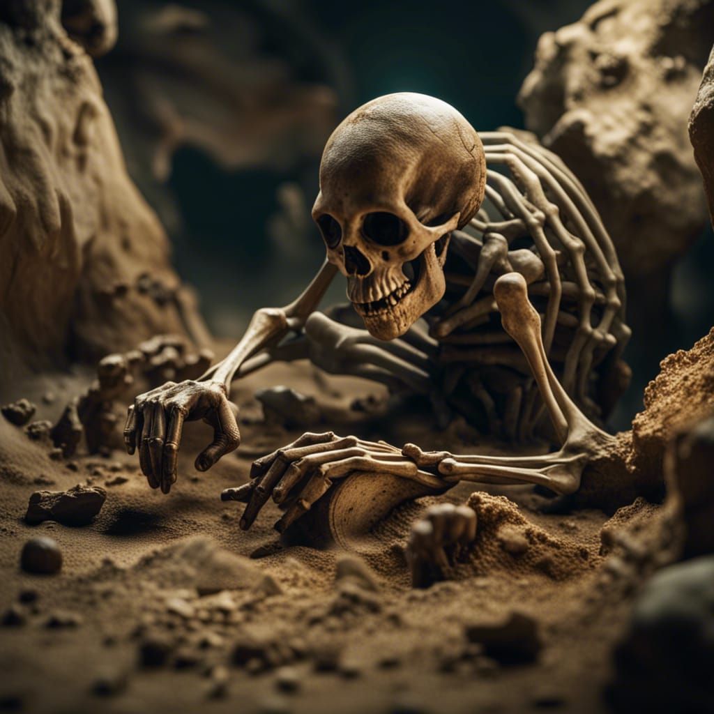 Ancient Alien Skeleton Unearthed at Dig Site