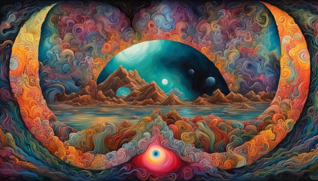 Polychromatic Graffiti Art: Dream Woven From Source