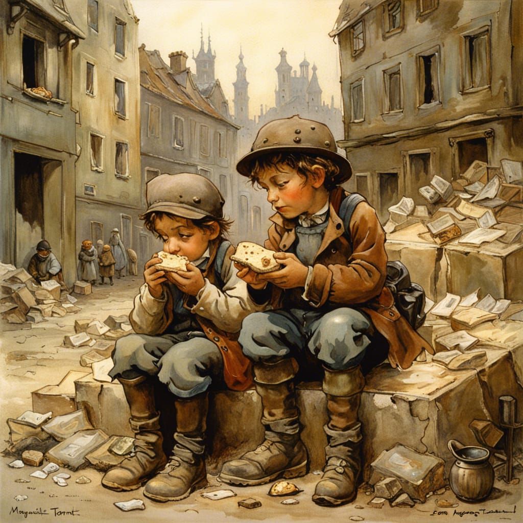 Friendship also means supporting each other in difficult times...