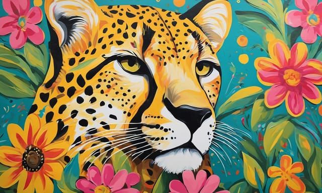 Abstract Light and Shadow Composition