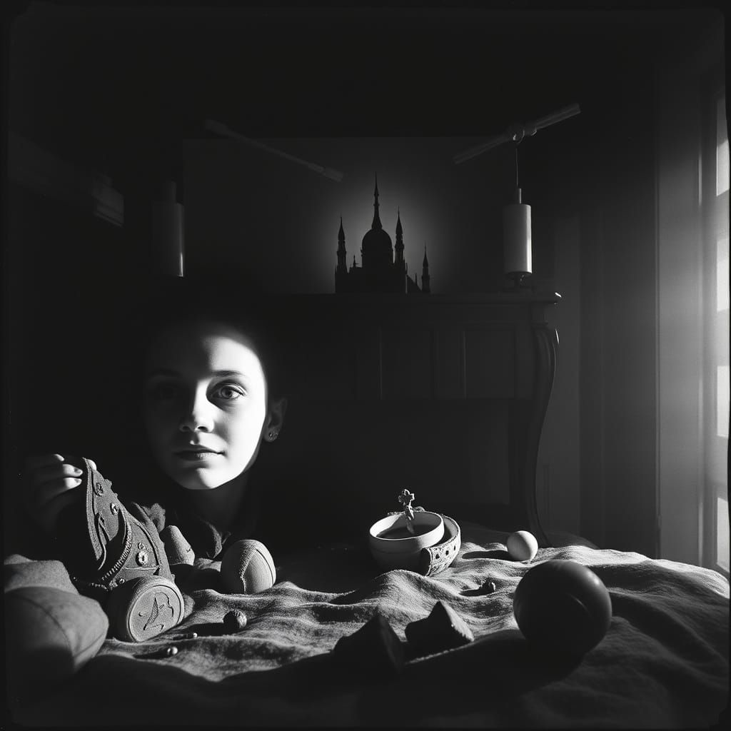 Surreal Black and White Dreamscape Photography