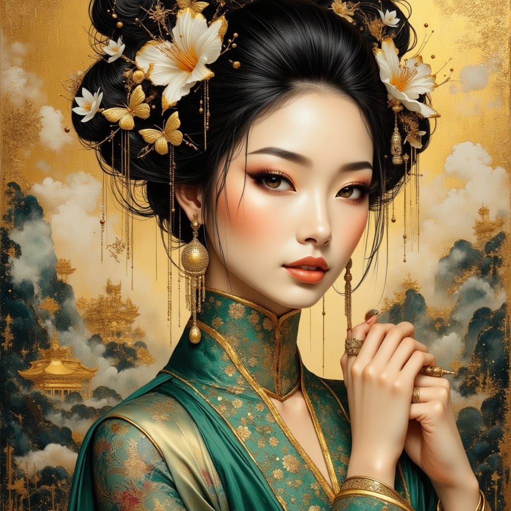 Beautiful Chinese woman