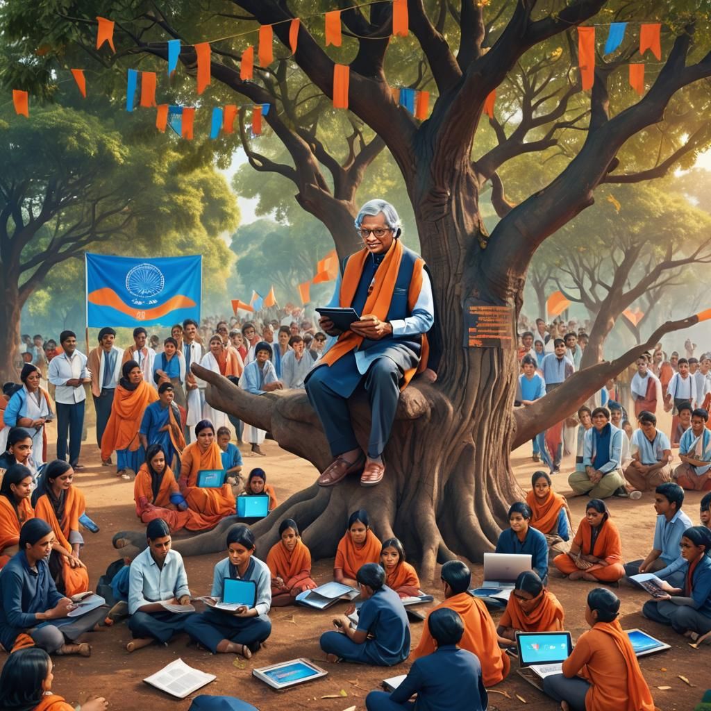 Digital India: APJ Abdul Kalam Guides Students