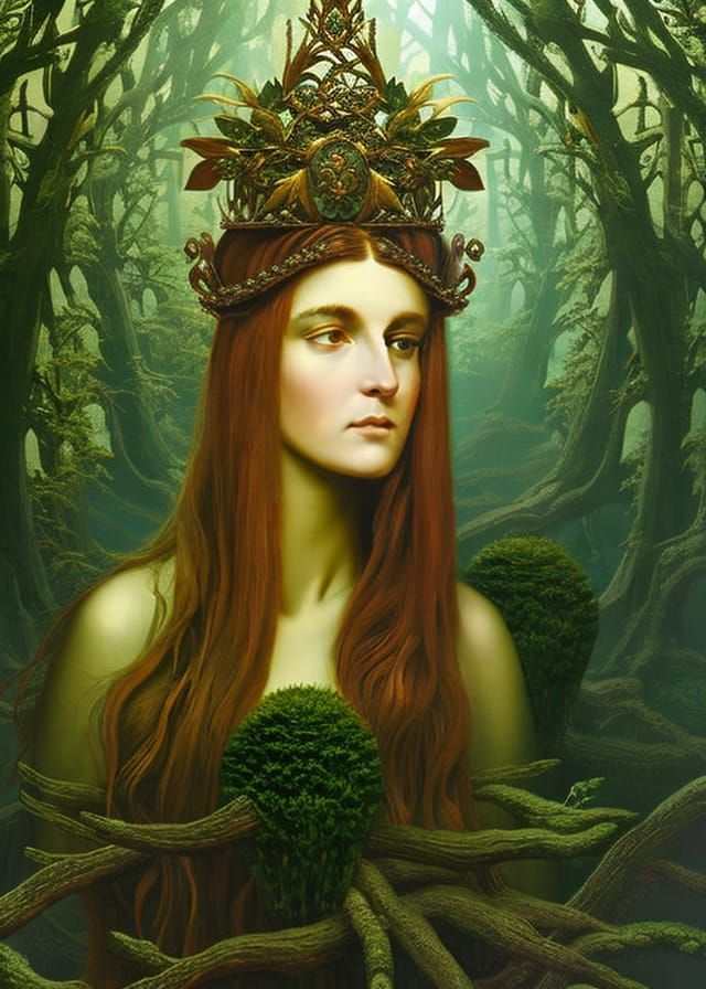 Lady of the deep woods