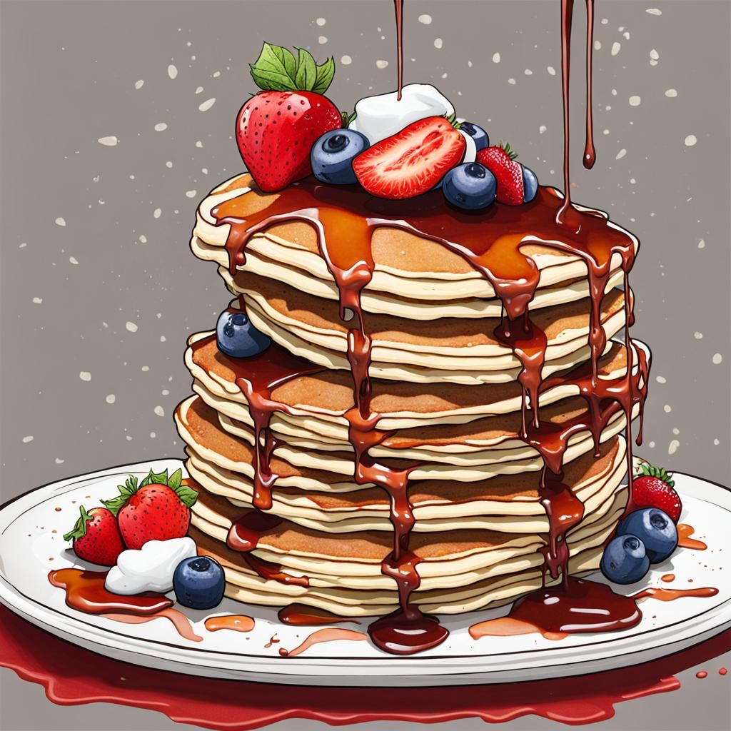 AI Generated Trauma Pancakes