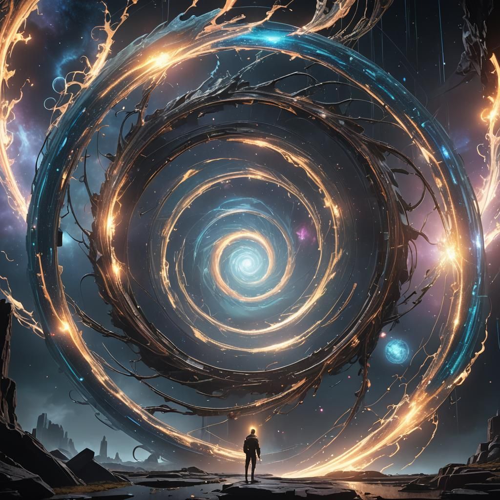 Interdimensional Portal Reveals Cosmic Visions