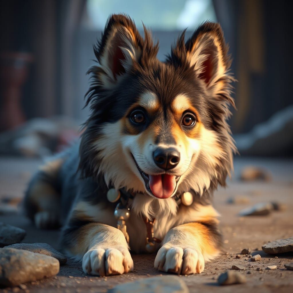 cuddly floofy sheltie snuggle doggy