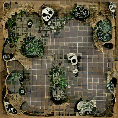 D&D 5e Graveyard Battlemap