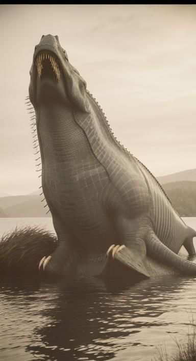 Loch Ness Monster Captured: 1930s Hoggie Photo