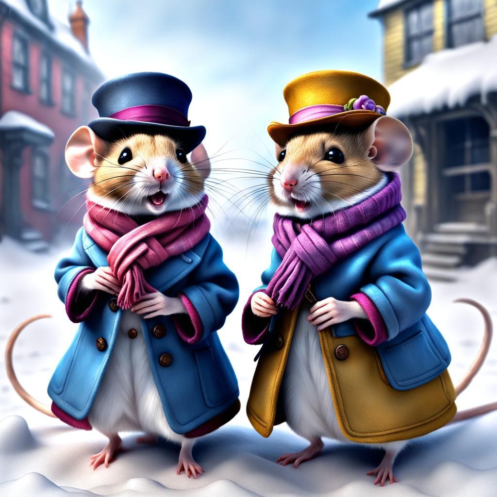 Dickensian Field Mice
