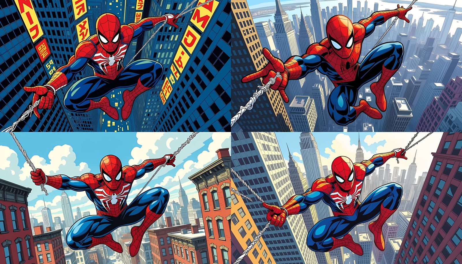 Spider-Man in a Vibrant New Day