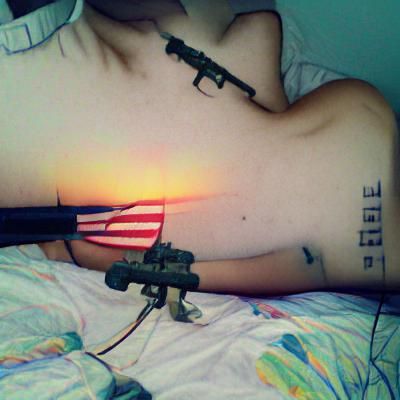Illuminating Rifle Guides the Way to Freedom