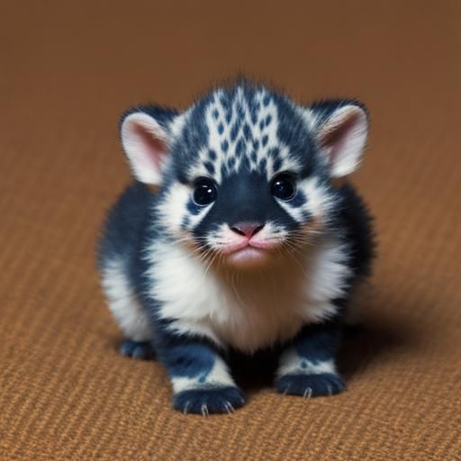 Cute Baby Animal Portrait