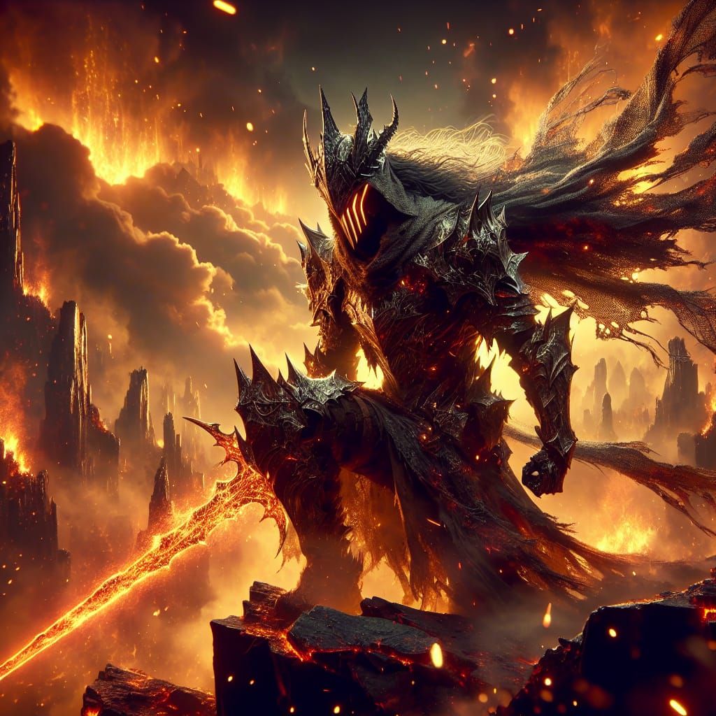 Victorious Warrior Defies the Apocalypse