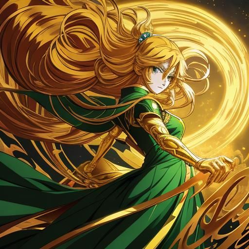 Midas Touch: Anime Style Cel-Shaded Art
