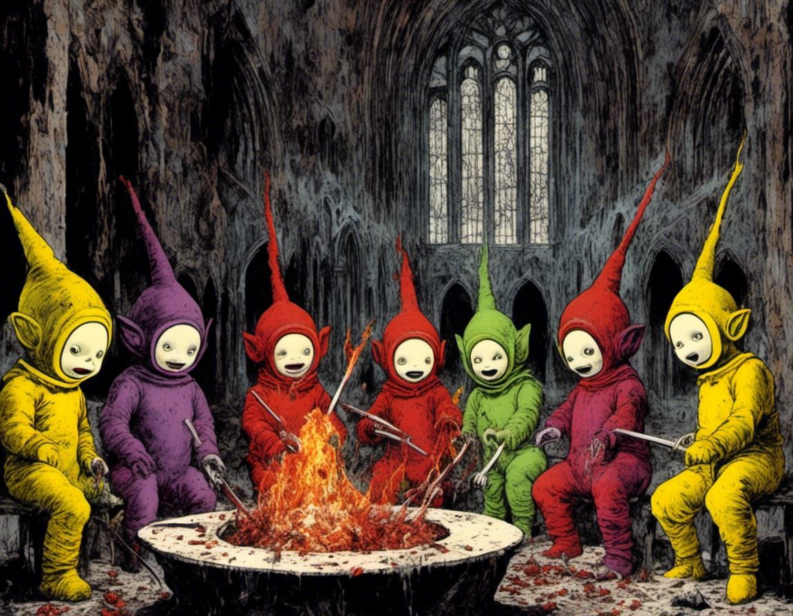 Cannibal Teletubbies