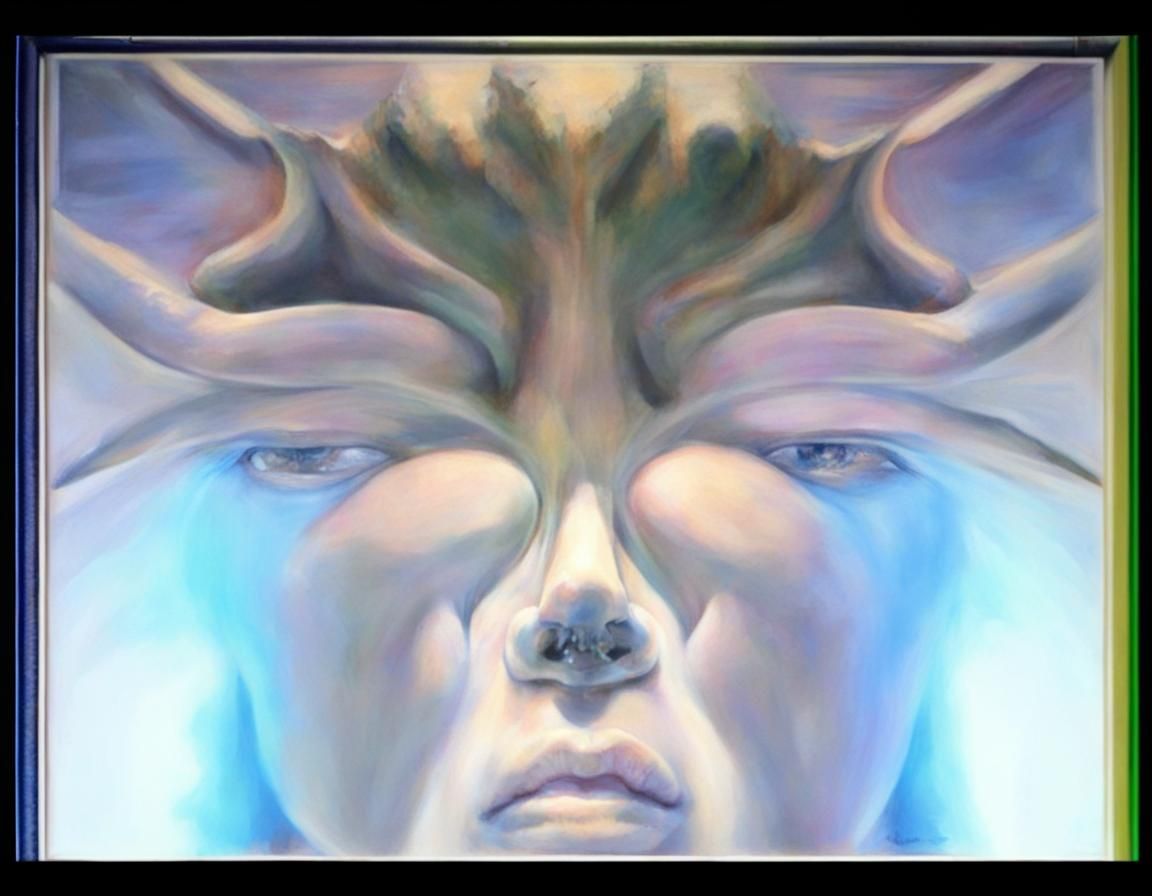 Gothic Art in Hyperrealism Style