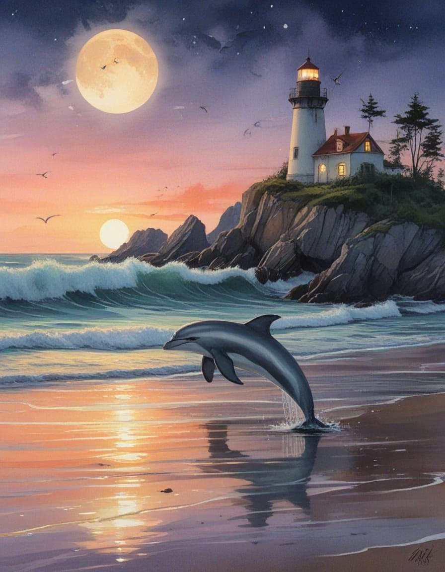 The Lighthouse at Dolphin Bay