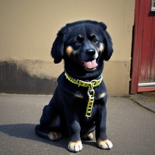 Cool Dog with Sunglasses