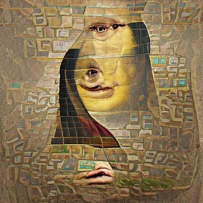 Mona Lisa Generated by AI