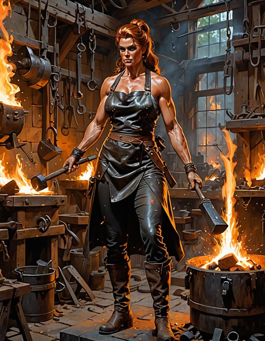 "Lady Blacksmith" Magazine