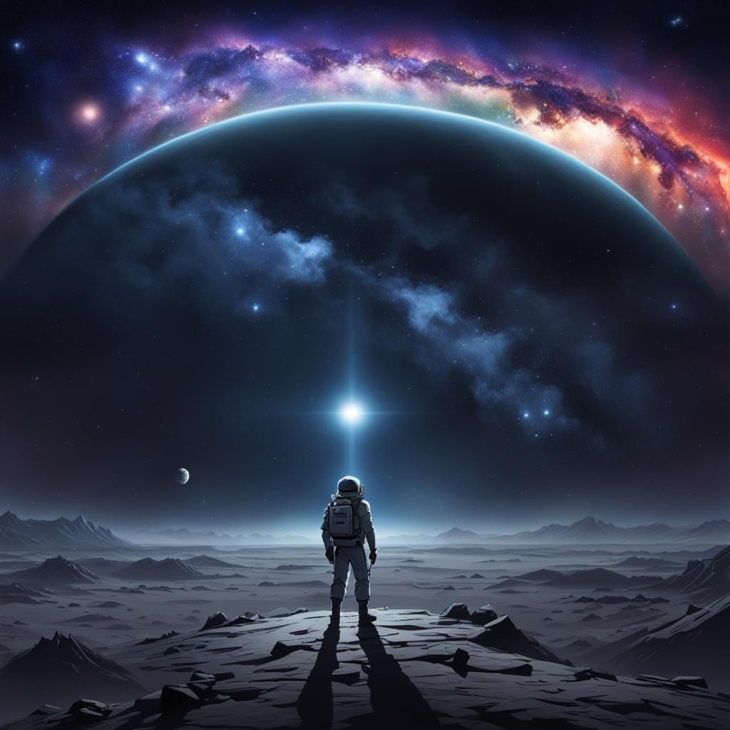 AI Generated Image of Vast Space