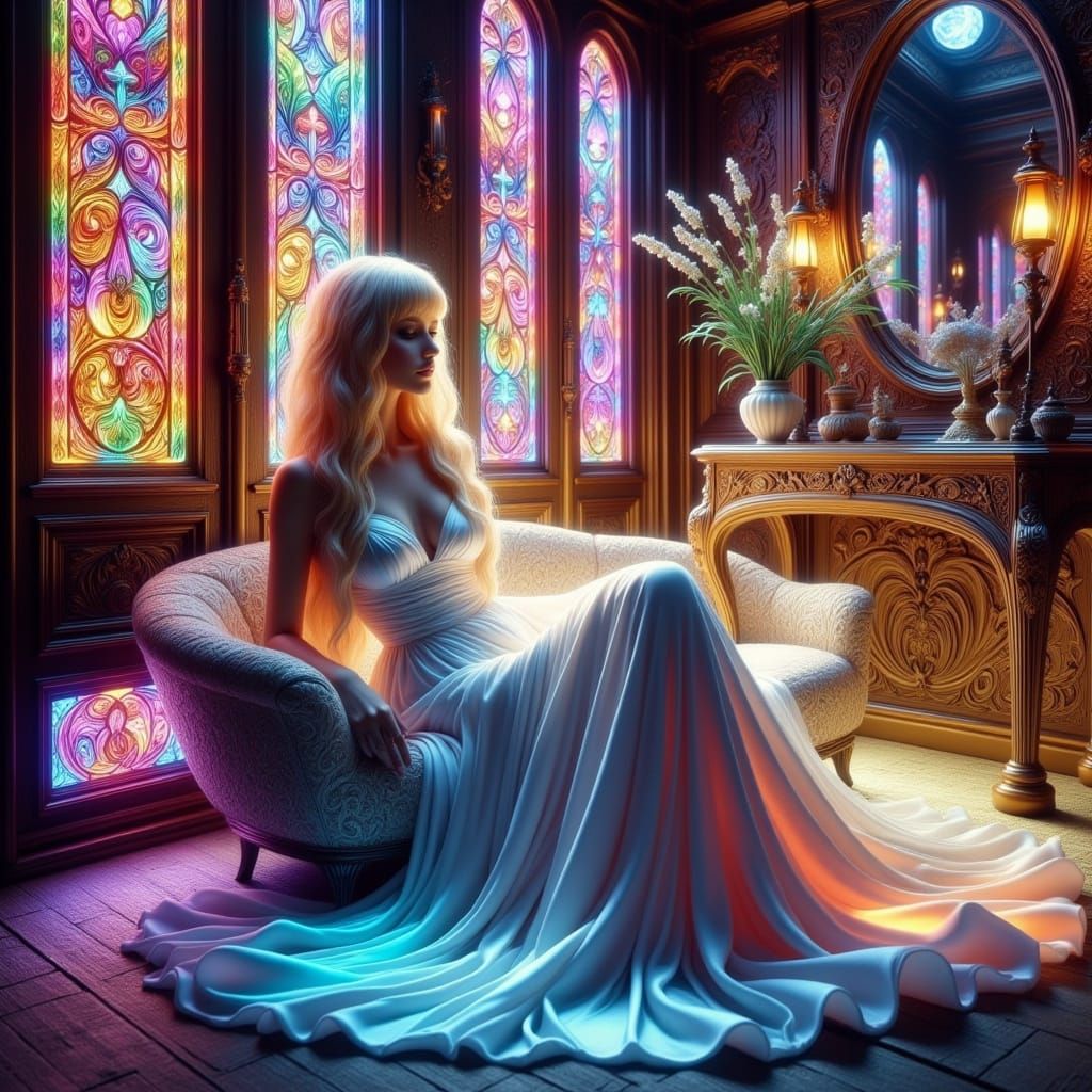 Whispers in the Kaleidoscope Boudoir