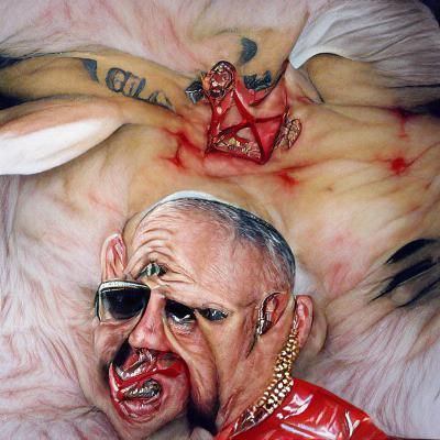 The Pope Exorcises Satan from GG Allin: Hyperrealism