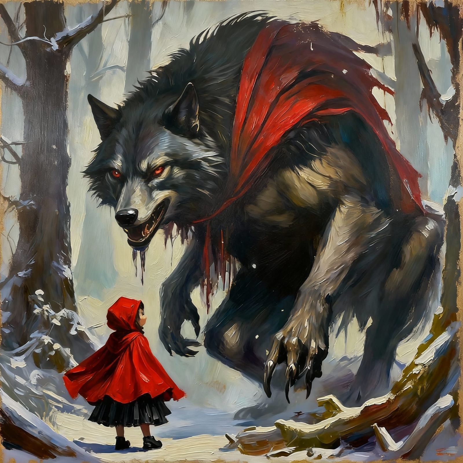 AI Generated Art Layers and Textures