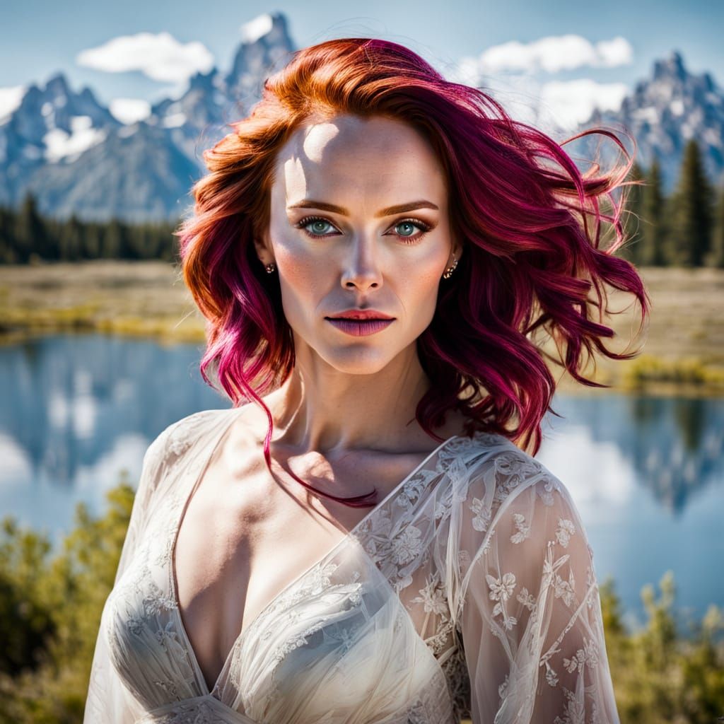 Goddess in Grand Teton Splendor