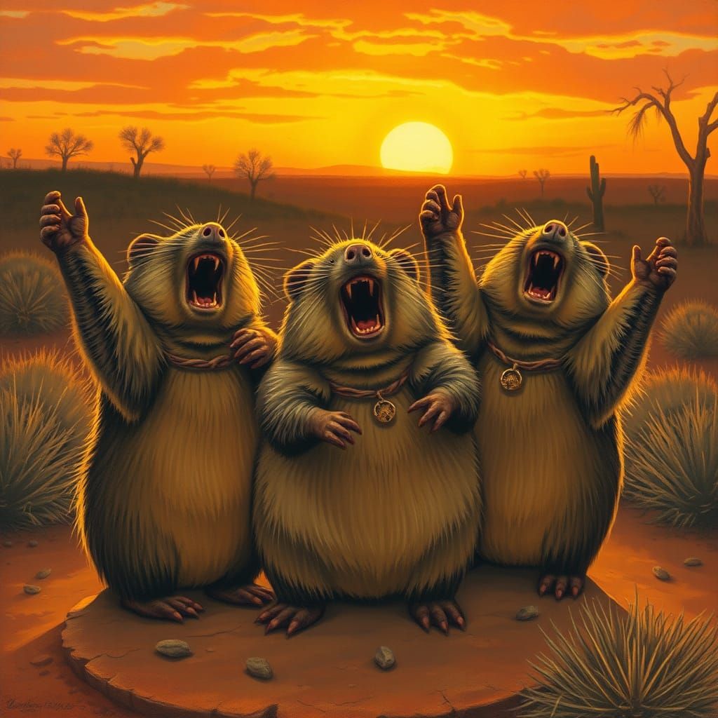 ululating victorious wombats
