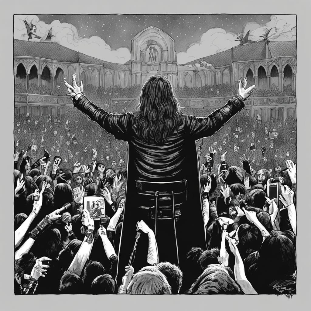 Ozzy Osbourne's Farewell Concert: Prince of Darkness Fan Art