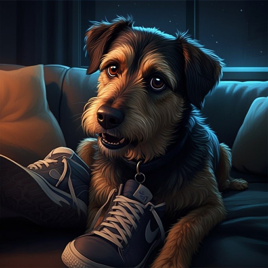 Here are your shoes; Can We Go For A Walk Now?