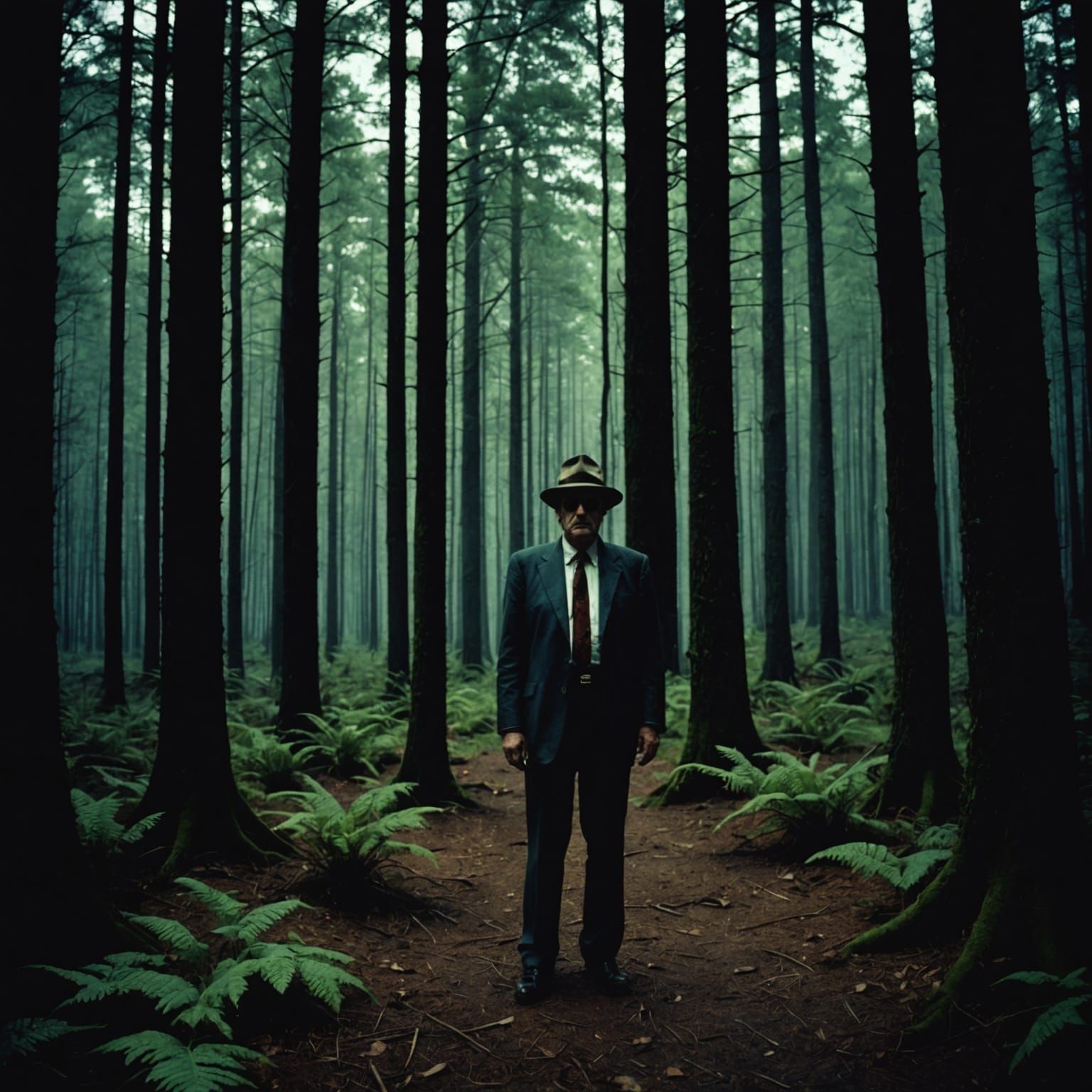 Eerie Forest Inspired by Henson and Lynch