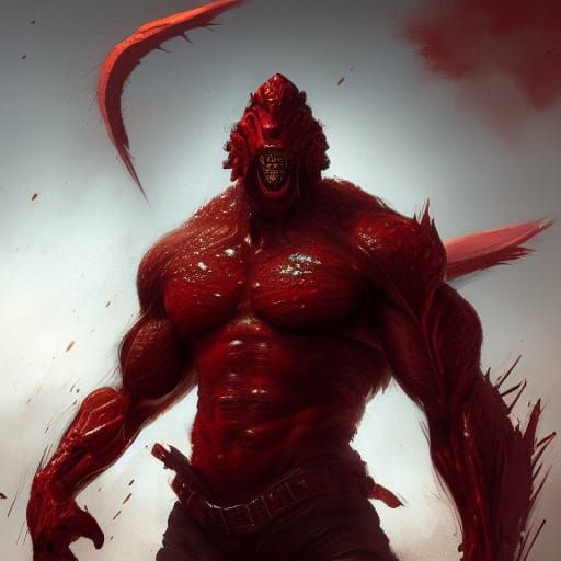 Red Blood Suckler Warrior