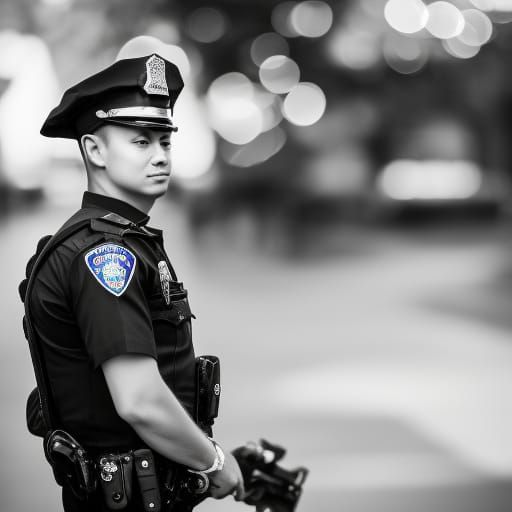 Crime Scene Investigation in Sharp Focus Photography