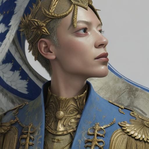 Abstract Acrylic Encaustic Impasto Art