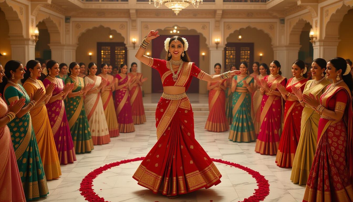 Bollywood Dance Scene with Alia Bhatt