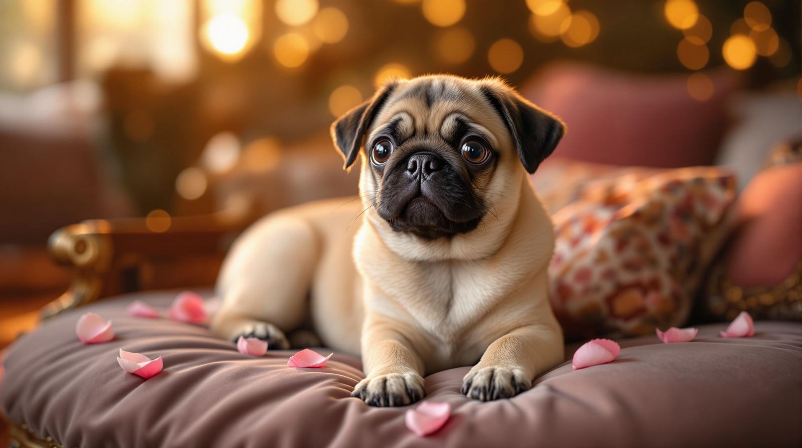 The Royal Pug : A Portrait of Pure Cuteness 🐶👑✨