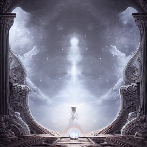 Epic Astral Projection in Digital Matte Painting