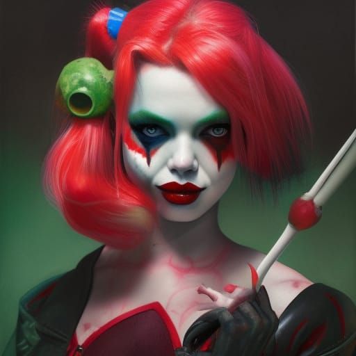 Harley Quinn Poisoned: Detailed DC Comics Art