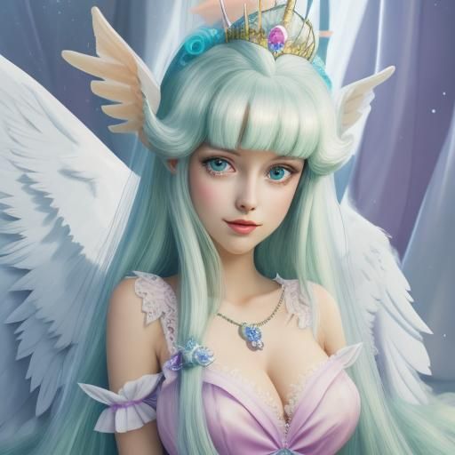 Princess Celestia Digital Rendering