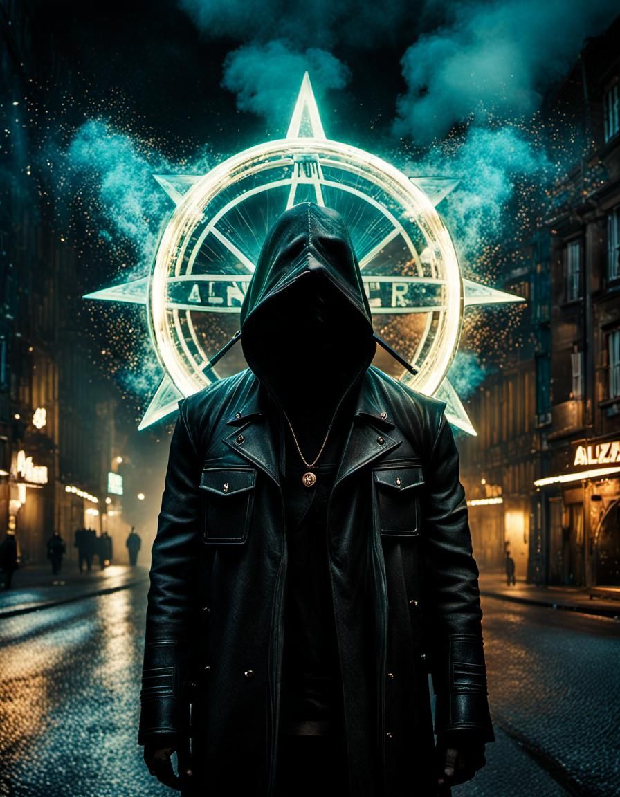 Ethereal Triple Exposure: Anarchist Dream in 8K