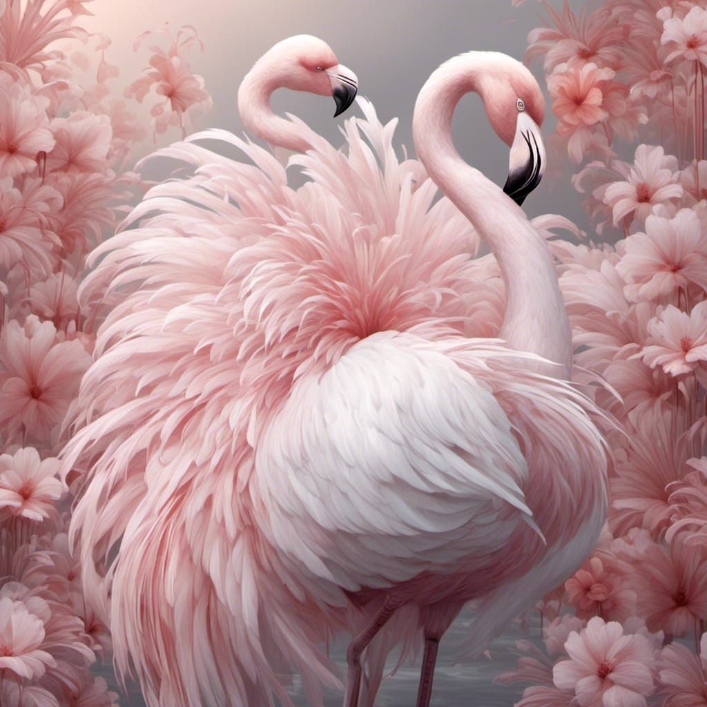 Fancy Flamingos