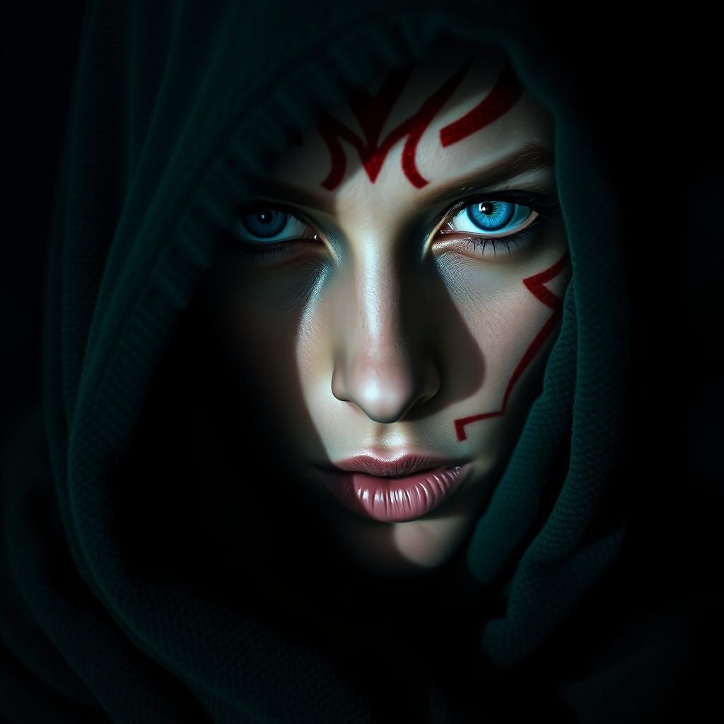 Mystical Fantasy Portrait in Cinematic Style